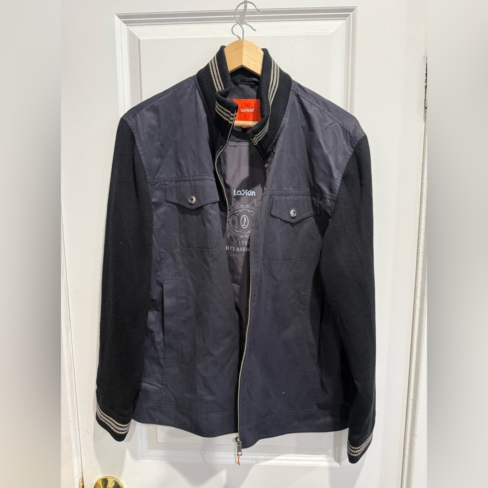 Stylish Black Bomber Jacket for Men